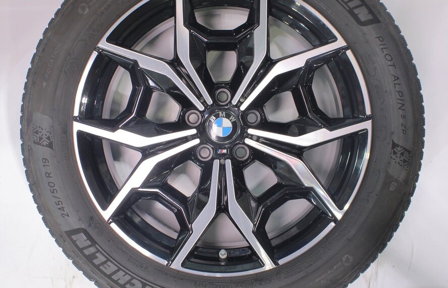 BMW BMW X3 X4 G01 G02 887M 19 inch velgen Michelin Runflat Winterbanden Origineel
