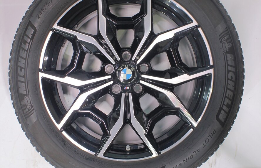 BMW BMW X3 X4 G01 G02 887M 19 inch velgen Michelin Runflat Winterbanden Origineel