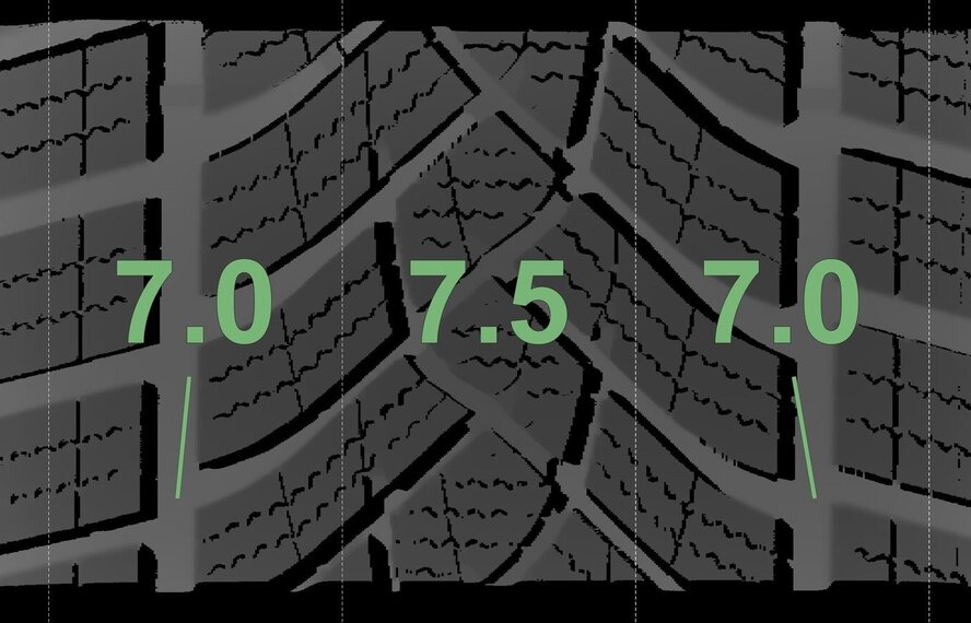 BMW BMW 5 6 serie F06 F10 F11 F12 F13 328 18 inch velgen Goodyear Winterbanden Origineel