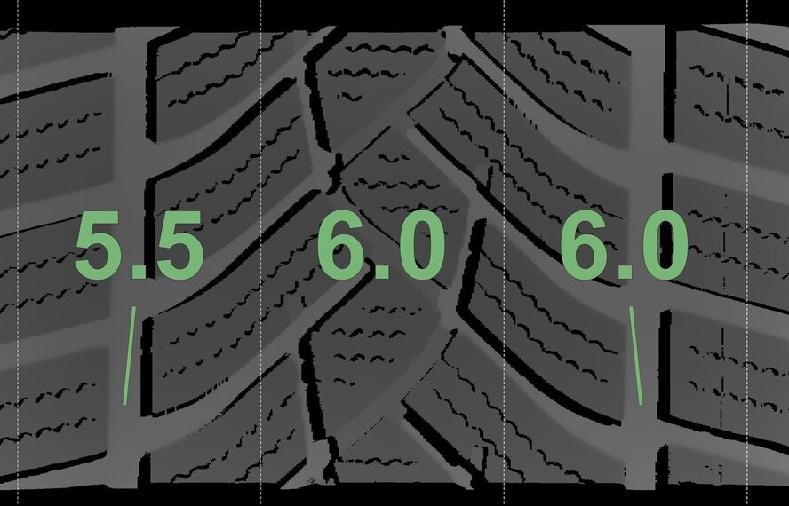 BMW BMW 5 6 serie F06 F10 F11 F12 F13 328 18 inch velgen Goodyear Winterbanden Origineel