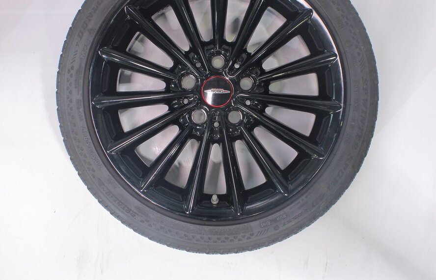 Mini Mini Cooper / S / One / Cabrio F55 F56 F57 505 17 inch velgen Dunlop Runflat Winterbanden Origineel