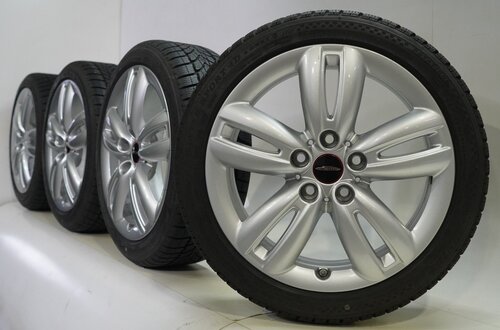 Mini Mini Cooper / S / One / Cabrio F55 F56 F57 JCW501 17 inch velgen Dunlop Runflat Winterbanden Origineel