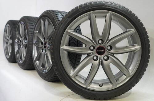 Mini Clubman F54 JCW815 18 inch velgen Pirelli Runflat Winterbanden Origineel