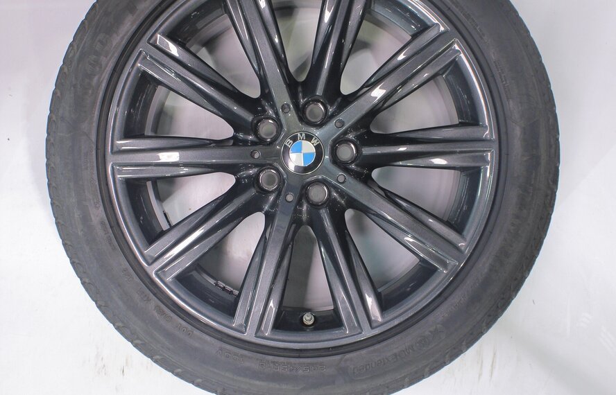 BMW BMW 5 serie G30 G31 8 serie G14 G15 G16 684 18 inch velgen Goodyear Runflat Winterbanden Origineel