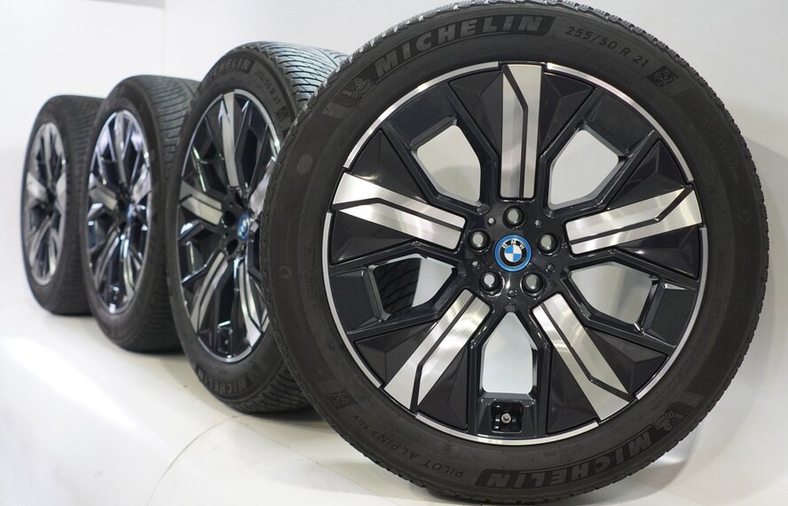 BMW BMW iX i20 1010 21 inch velgen Michelin Winterbanden Origineel