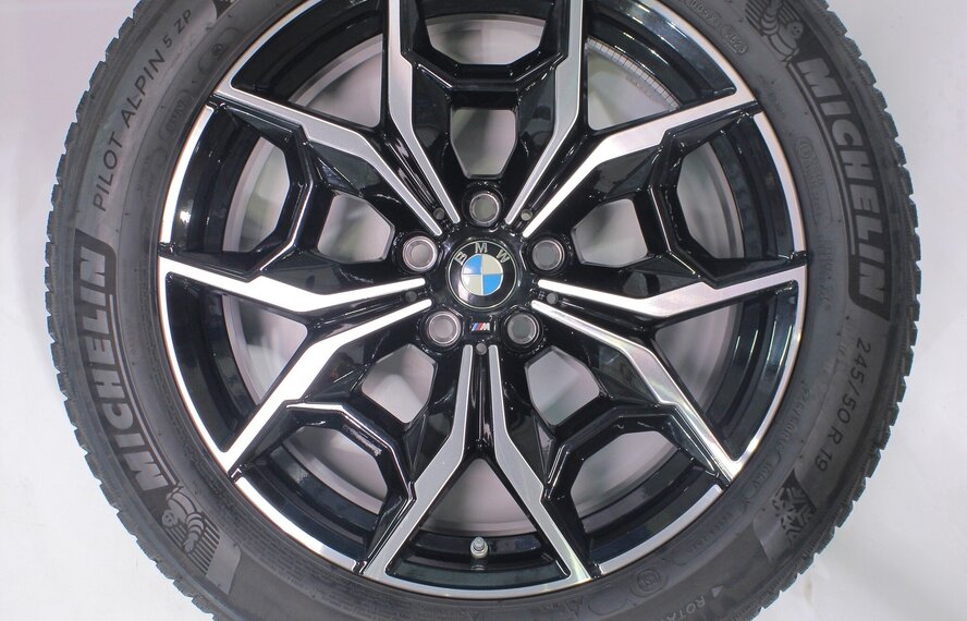 BMW BMW X3 X4 G01 G02 887M 19 inch velgen Michelin Runflat Winterbanden Origineel