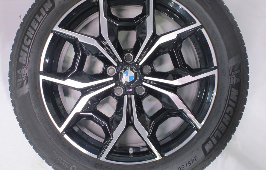 BMW BMW X3 X4 G01 G02 887M 19 inch velgen Michelin Runflat Winterbanden Origineel