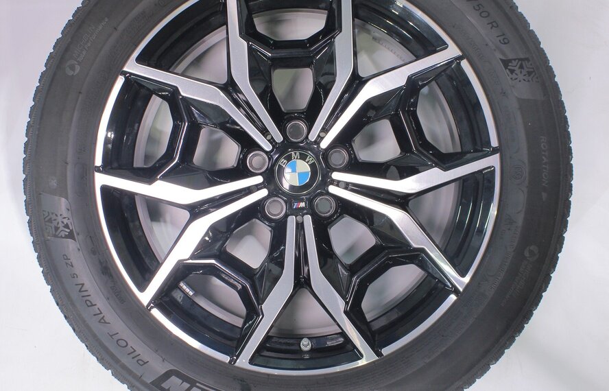 BMW BMW X3 X4 G01 G02 887M 19 inch velgen Michelin Runflat Winterbanden Origineel