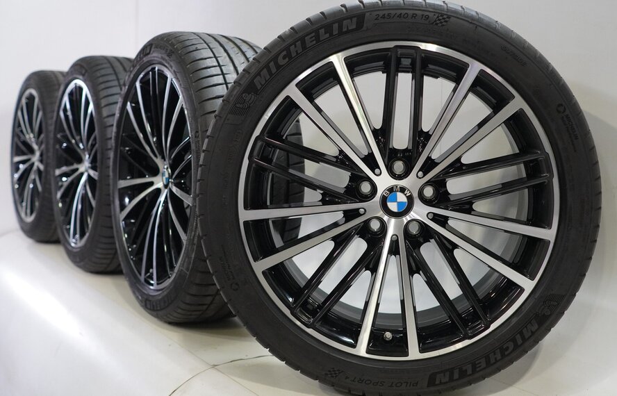 BMW BMW 5 serie G30 G31 8 serie G14 G15 G16 635 19 inch velgen Michelin Zomerbanden Origineel