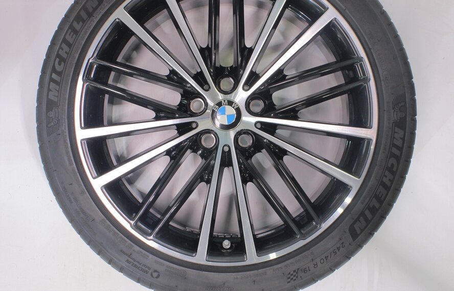 BMW BMW 5 serie G30 G31 8 serie G14 G15 G16 635 19 inch velgen Michelin Zomerbanden Origineel