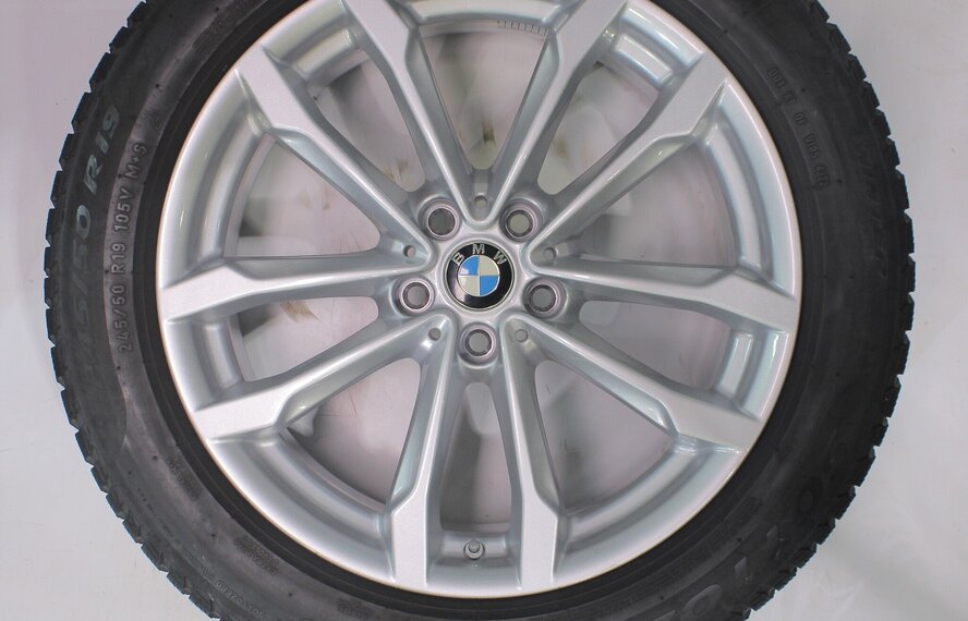 BMW BMW X3 X4 G01 G02 691 19 inch velgen Pirelli Runflat Winterbanden Origineel