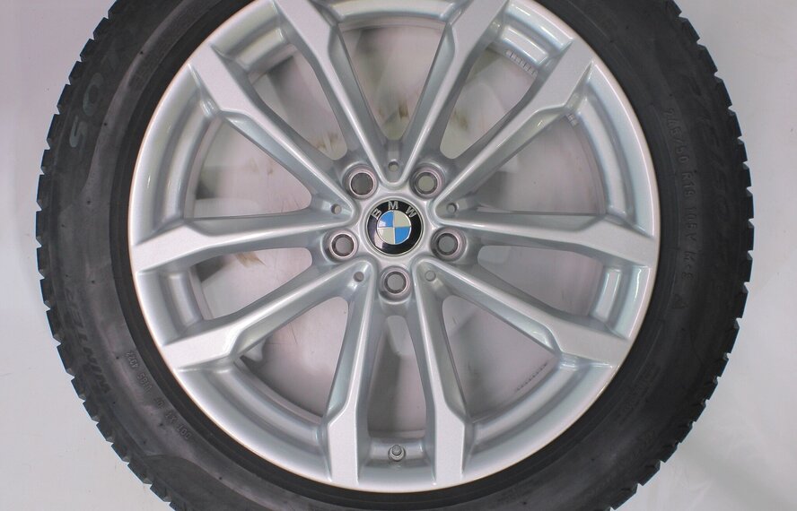 BMW BMW X3 X4 G01 G02 691 19 inch velgen Pirelli Runflat Winterbanden Origineel