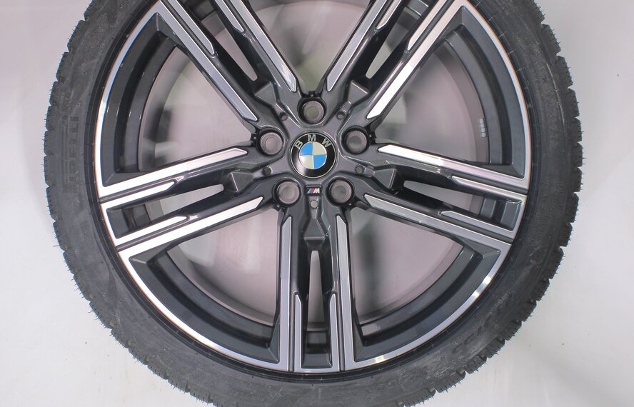BMW BMW 5 serie G30 G31 8 serie G14 G15 G16 727M 19 inch velgen Pirelli Runflat Winterbanden Nieuw Origineel