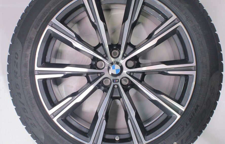 BMW BMW X5 G05 X6 G06 740M 20 inch velgen Pirelli Runflat Winterbanden Nieuw Origineel