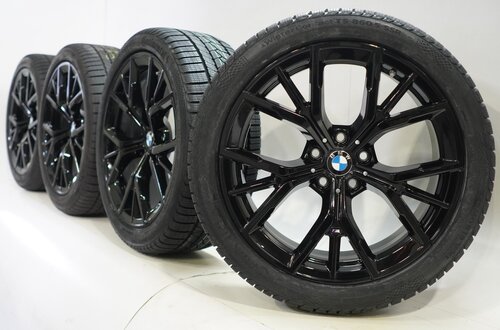 BMW BMW 5 serie G30 G31 8 serie G14 G15 G16 845M 19 inch velgen Continental Runflat Winterbanden Nieuw Origineel