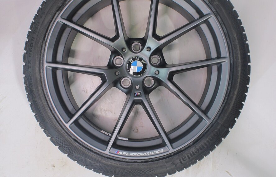 BMW BMW 2 serie 3 serie 4 serie G20 G21 G22 G42 898M 19 inch velgen Continental Runflat Winterbanden Origineel