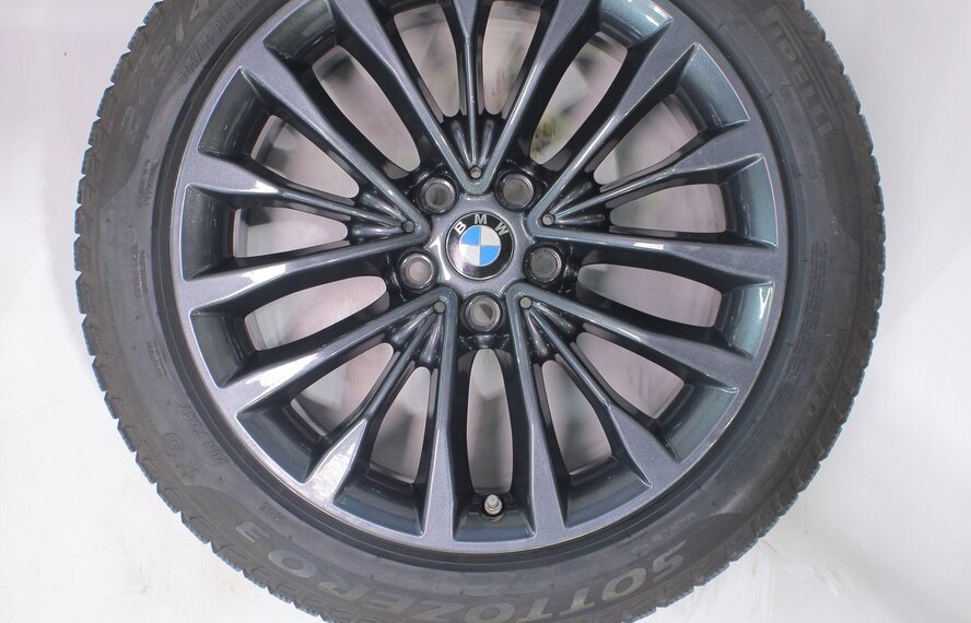 BMW BMW 5 serie G30 G31 8 serie G14 G15 G16 632 18 inch velgen Pirelli Runflat Winterbanden Origineel