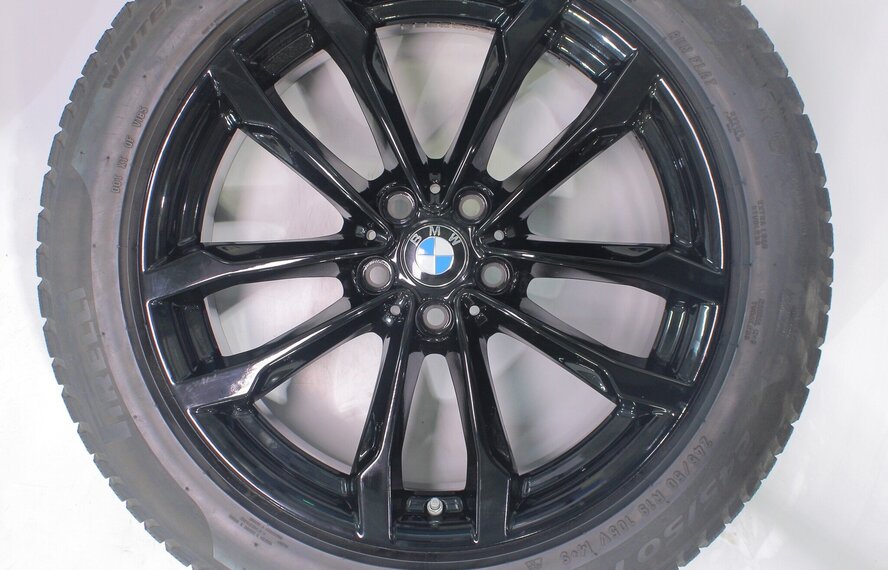 BMW BMW X3 X4 G01 G02 691 19 inch velgen Pirelli Runflat Winterbanden Origineel