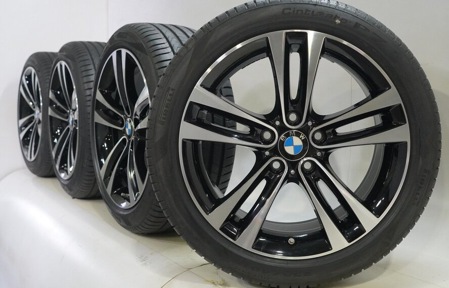 BMW BMW 3 4 serie F30 F31 F32 F33 F36 397 18 inch velgen Pirelli Zomerbanden Nieuw Origineel