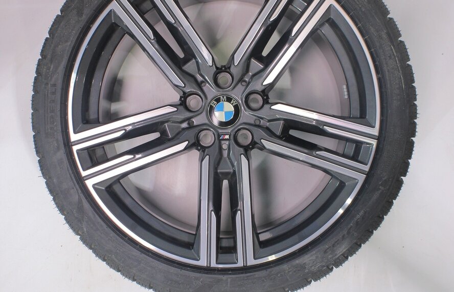 BMW BMW 5 serie G30 G31 8 serie G14 G15 G16 727M 19 inch velgen Pirelli Runflat Winterbanden Nieuw Origineel