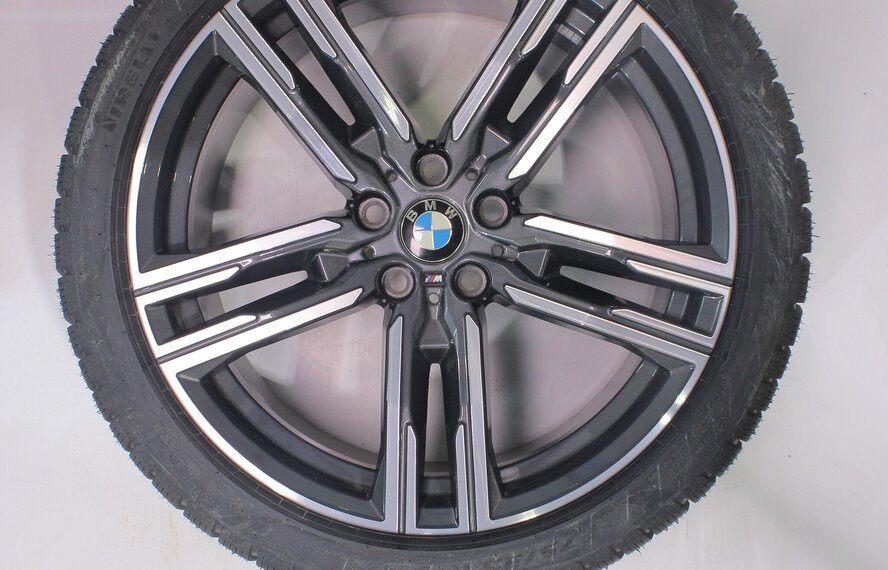 BMW BMW 5 serie G30 G31 8 serie G14 G15 G16 727M 19 inch velgen Pirelli Runflat Winterbanden Nieuw Origineel