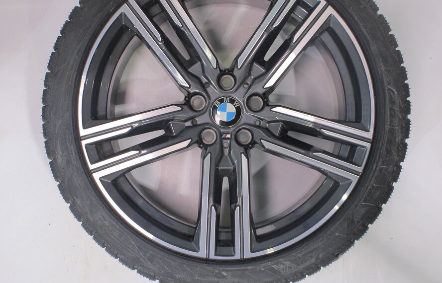 BMW BMW 5 serie G30 G31 8 serie G14 G15 G16 727M 19 inch velgen Pirelli Runflat Winterbanden Nieuw Origineel