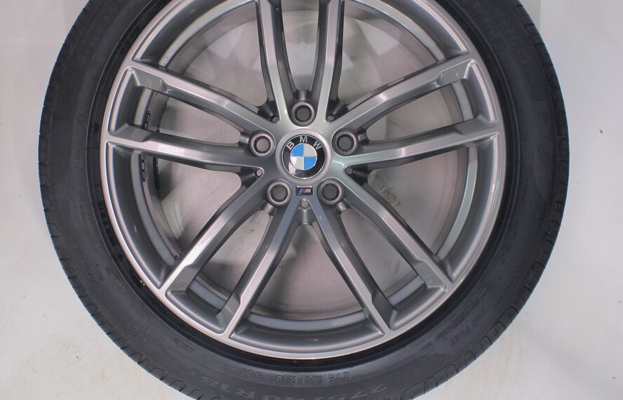 BMW BMW 5 serie G30 G31 8 serie G14 G15 G16 662M 18 inch velgen Pirelli Runflat Zomerbanden Nieuw Origineel