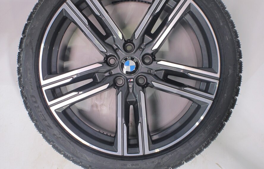 BMW BMW 5 serie G30 G31 8 serie G14 G15 G16 727M 19 inch velgen Pirelli Runflat Winterbanden Nieuw Origineel