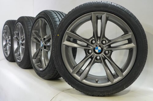 BMW BMW 3 4 serie F30 F31 F32 F33 F36 658 18 inch velgen Pirelli Runflat Winterbanden Nieuw Origineel