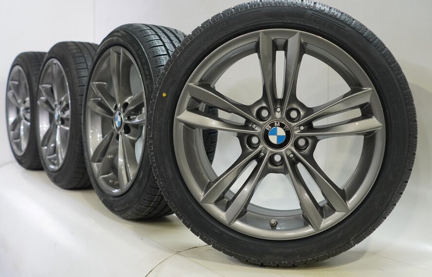 BMW BMW 3 4 serie F30 F31 F32 F33 F36 658 18 inch velgen Pirelli Runflat Winterbanden Nieuw Origineel