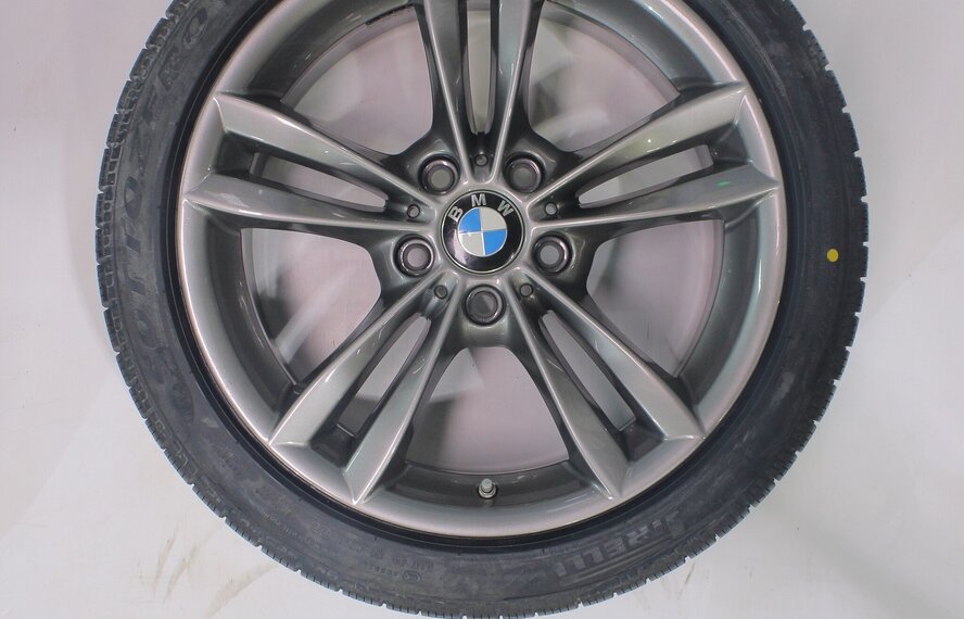 BMW BMW 3 4 serie F30 F31 F32 F33 F36 658 18 inch velgen Pirelli Runflat Winterbanden Nieuw Origineel