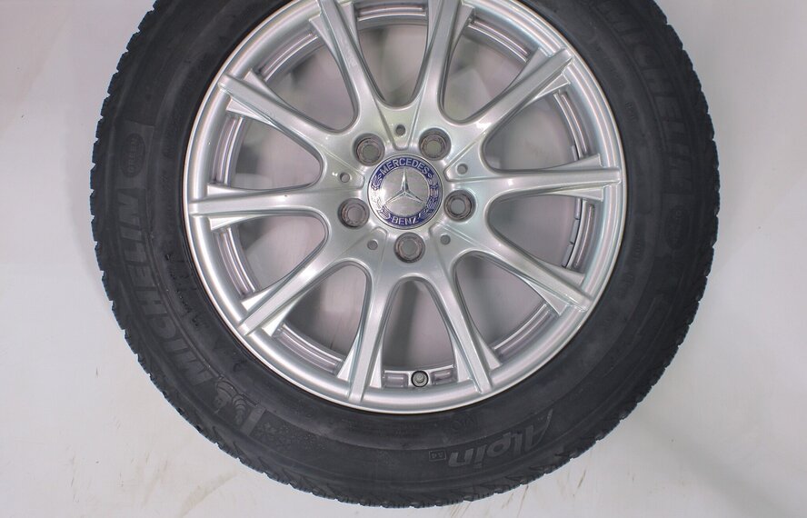 Mercedes Mercedes C-Klasse W205 S205 C205 16 inch velgen Michelin Winterbanden Origineel