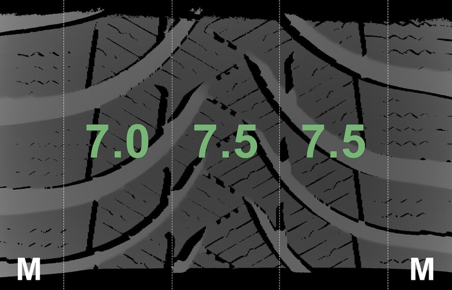 Mercedes Mercedes C-Klasse W205 S205 C205 16 inch velgen Michelin Winterbanden Origineel