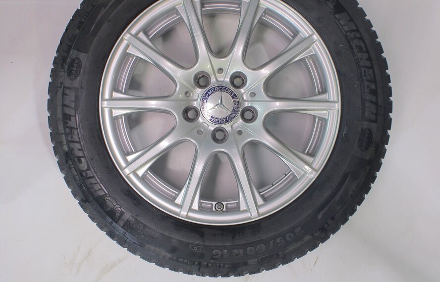 Mercedes Mercedes C-Klasse W205 S205 C205 16 inch velgen Michelin Winterbanden Origineel