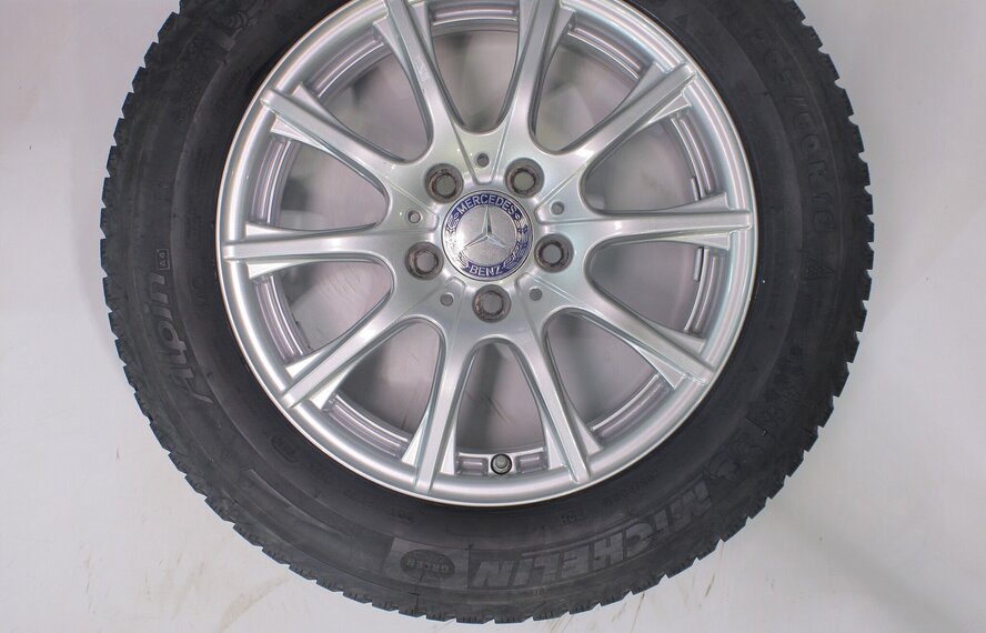 Mercedes Mercedes C-Klasse W205 S205 C205 16 inch velgen Michelin Winterbanden Origineel