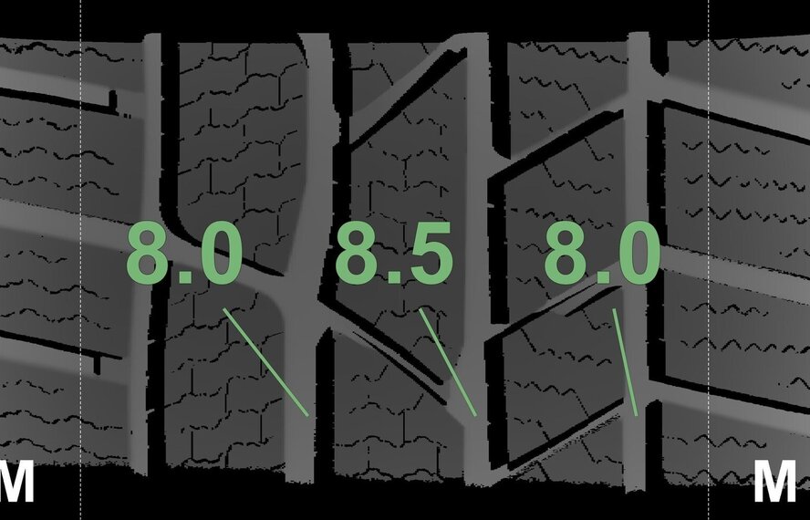 Mercedes Mercedes GLA X156 17 inch velgen Continental Winterbanden Origineel