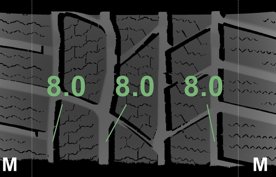 Mercedes Mercedes GLA X156 17 inch velgen Continental Winterbanden Origineel