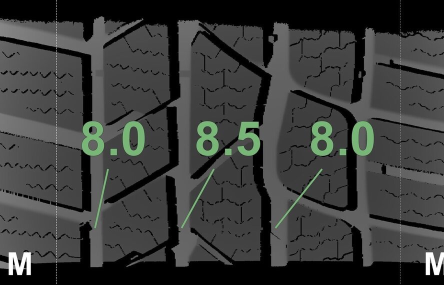 Mercedes Mercedes GLA X156 17 inch velgen Continental Winterbanden Origineel