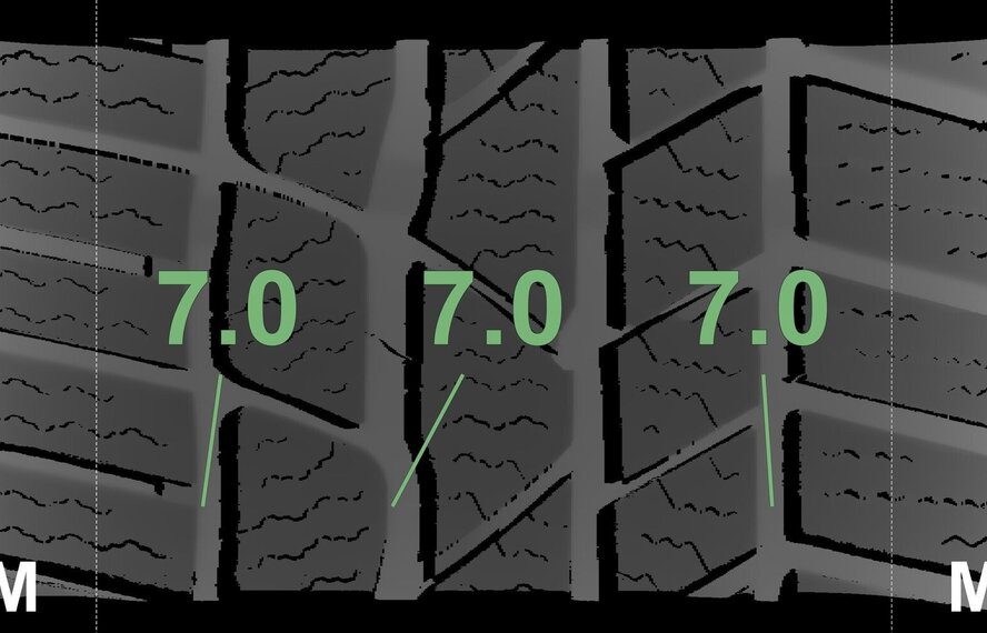 Mercedes Mercedes GLA X156 17 inch velgen Continental Winterbanden Origineel