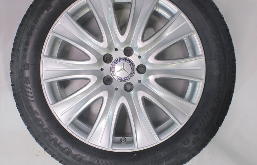 Mercedes Mercedes S-Klasse W222 18 inch velgen Dunlop Runflat Winterbanden Origineel