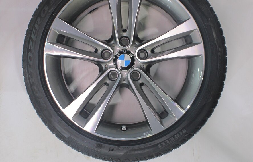 BMW BMW 3 4 serie F30 F31 F32 F33 F36 397 18 inch velgen Pirelli Runflat Winterbanden Nieuw Origineel