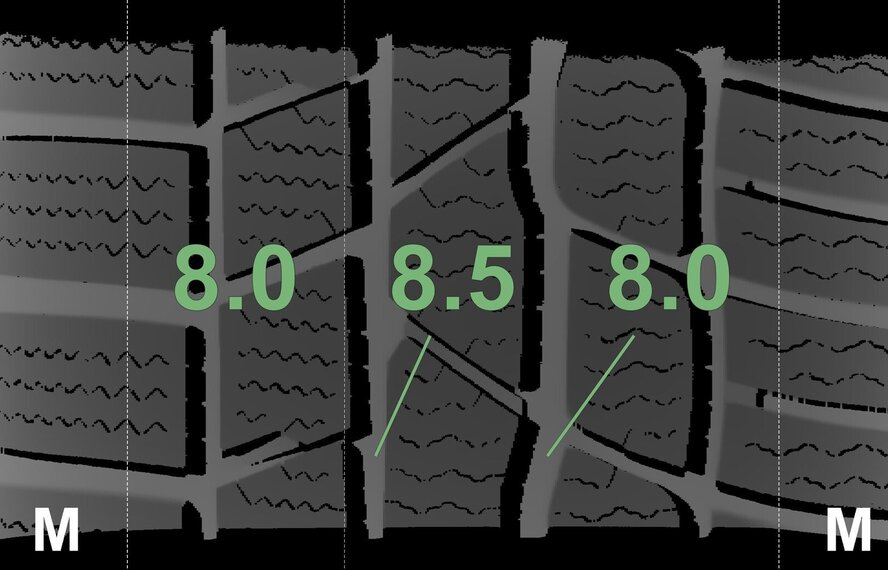 Mercedes Mercedes A B CLA Klasse W176 W117 W246 17 inch velgen Continental Winterbanden Origineel