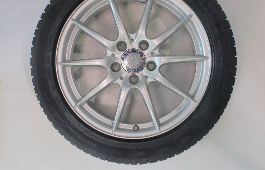 Mercedes Mercedes A B CLA Klasse W176 W117 W246 17 inch velgen Continental Winterbanden Origineel