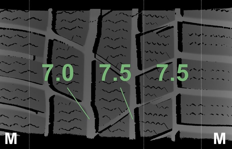 Mercedes Mercedes A B CLA Klasse W176 W117 W246 17 inch velgen Continental Winterbanden Origineel