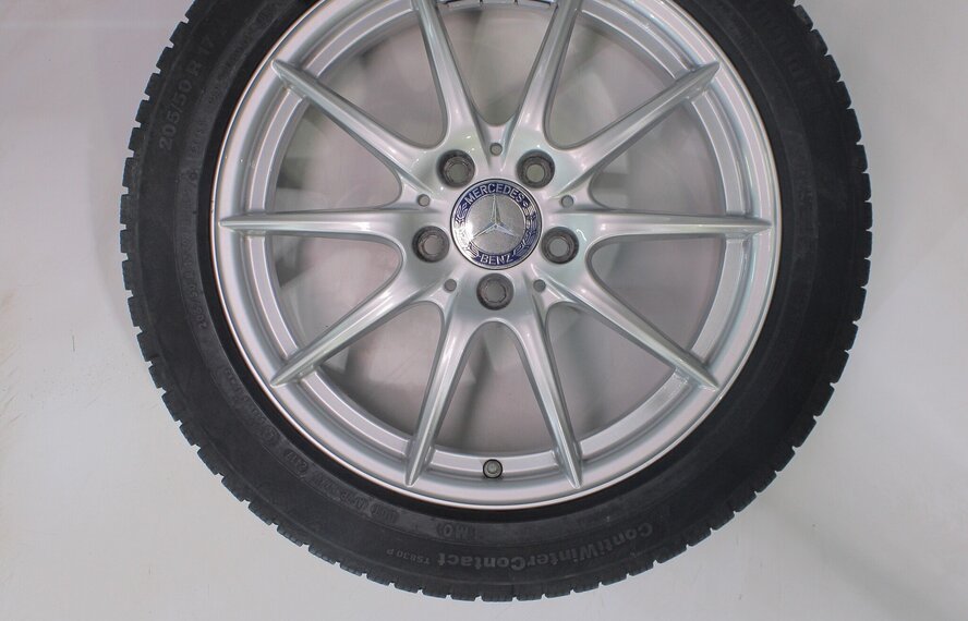 Mercedes Mercedes A B CLA Klasse W176 W117 W246 17 inch velgen Continental Winterbanden Origineel