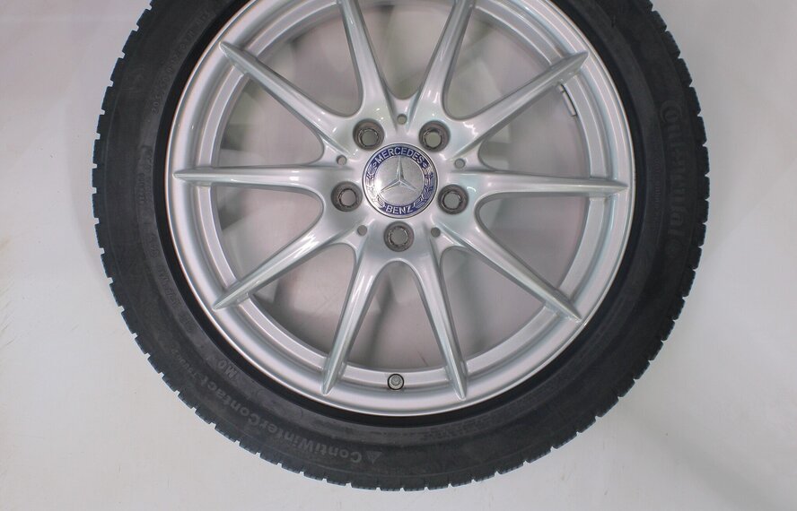 Mercedes Mercedes A B CLA Klasse W176 W117 W246 17 inch velgen Continental Winterbanden Origineel