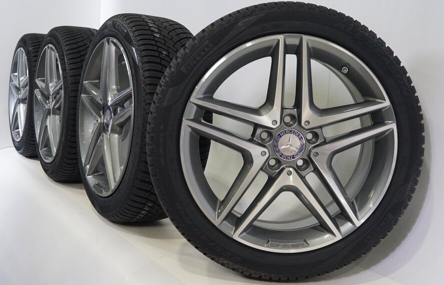 Mercedes Mercedes A B CLA Klasse W177 C118 W247 18 inch velgen Pirelli All-Season (4 seizoenen) Nieuw Origineel