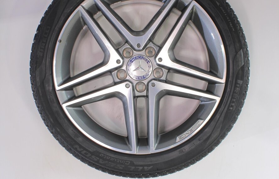 Mercedes Mercedes A B CLA Klasse W177 C118 W247 18 inch velgen Pirelli All-Season (4 seizoenen) Nieuw Origineel