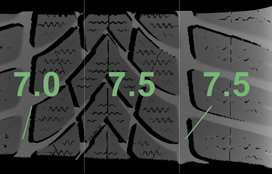 Mini Clubman F54 518 17 inch velgen Dunlop Runflat Winterbanden Origineel