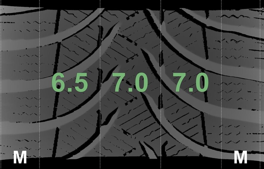 Mercedes Mercedes C-Klasse W205 S205 C205 16 inch velgen Michelin Winterbanden Origineel